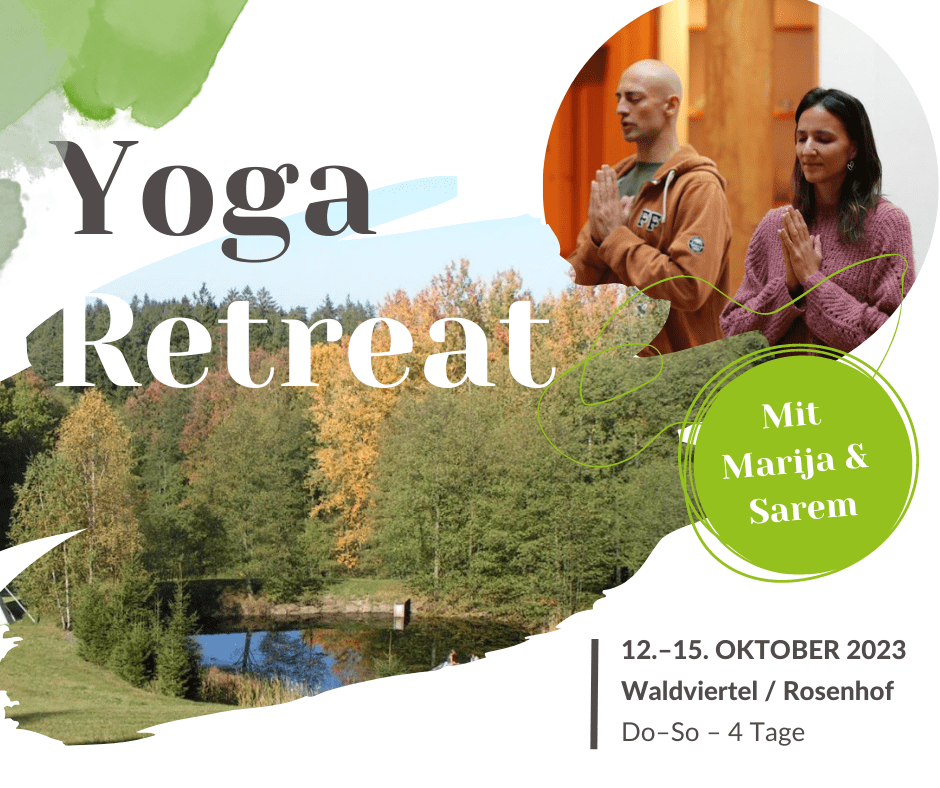 Yogamelange_Herbst Yoga Retreat mit Marija und Sarem_ 12-15 Oktober 2023